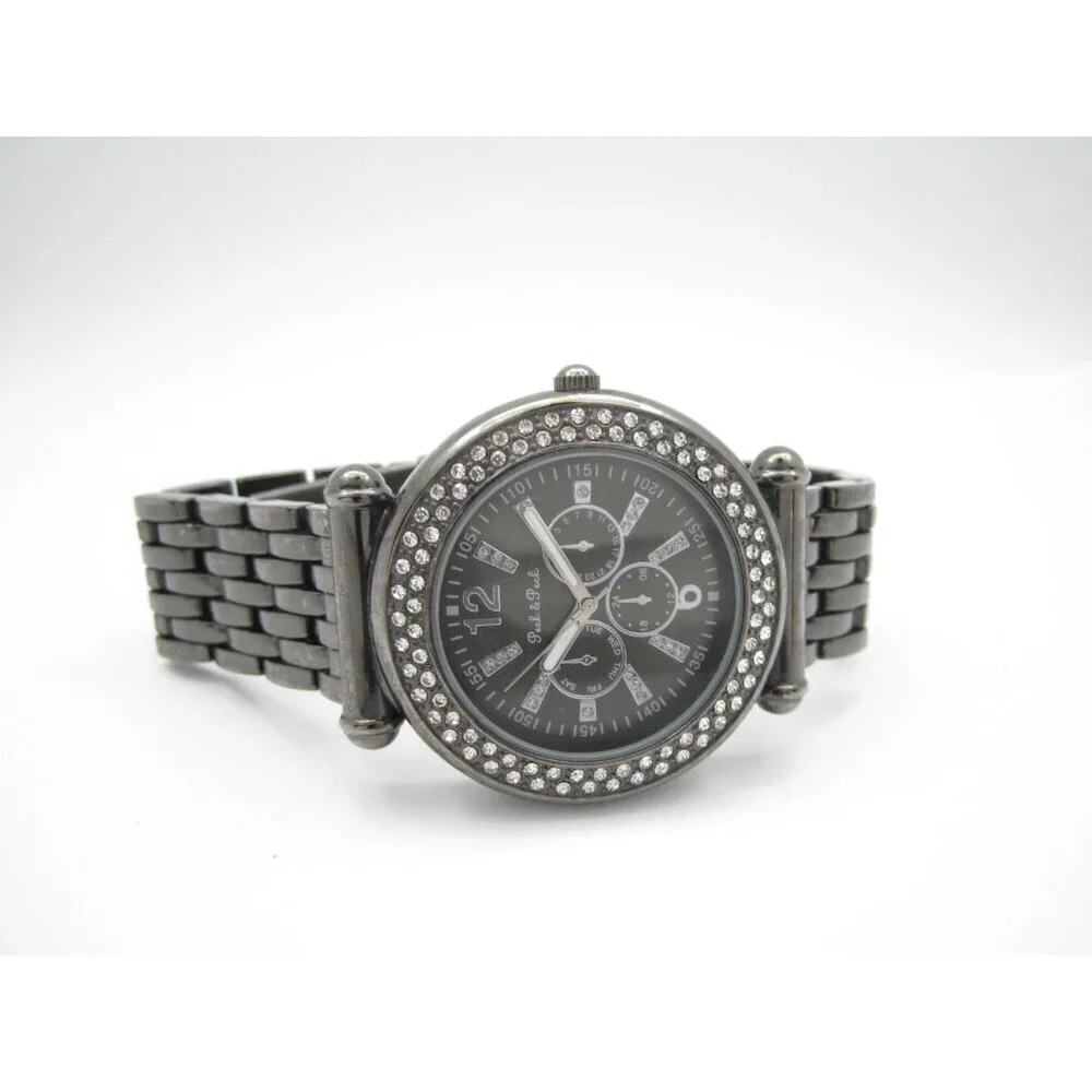 Women Peck & Peck Quartz WR‎ Analog 36mm Round Watch (I46) 